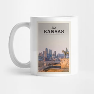 Visit Kansas Mug